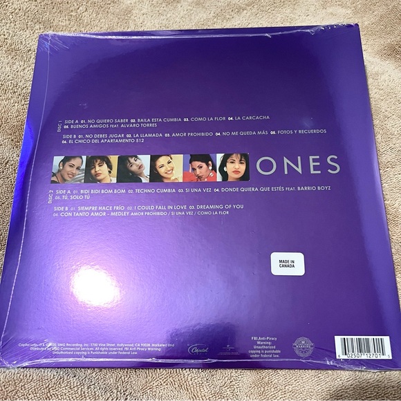 Selena - Ones Double Vinyl Limited Edition New Vinyl Record Sealed Unplayed - Picture 2 of 5